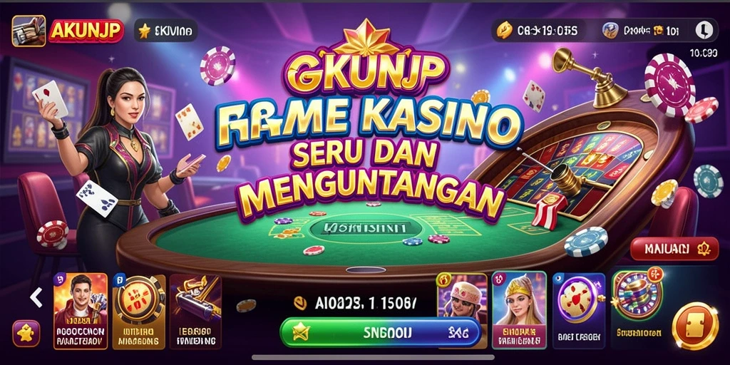 Gameplay seru dan menantang di AKUNJP, siap untuk bersaing!