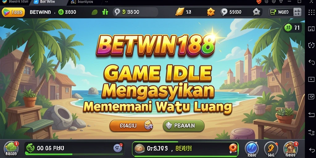 Tampilan gameplay BETWIN188 yang adiktif dan penuh warna.