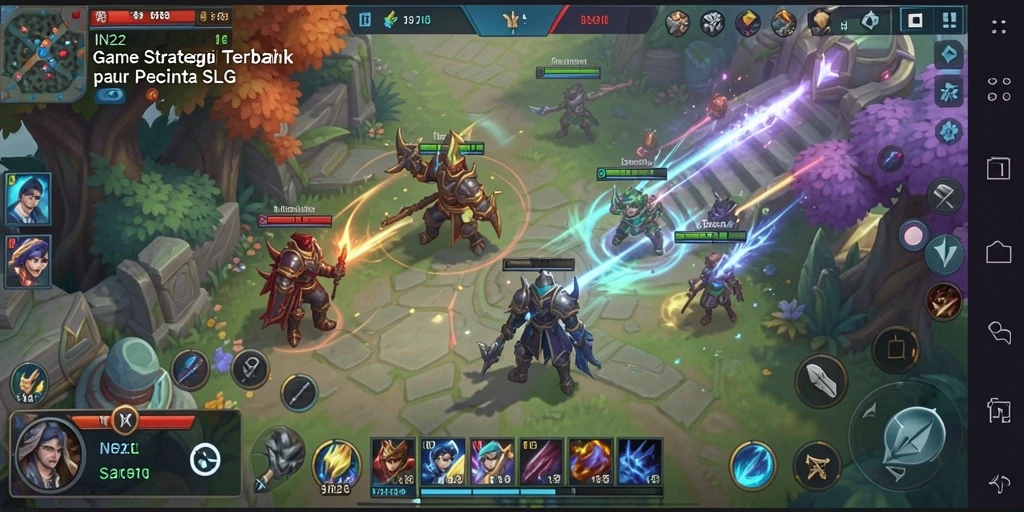 Gameplay seru dan strategi mendalam di IN22.