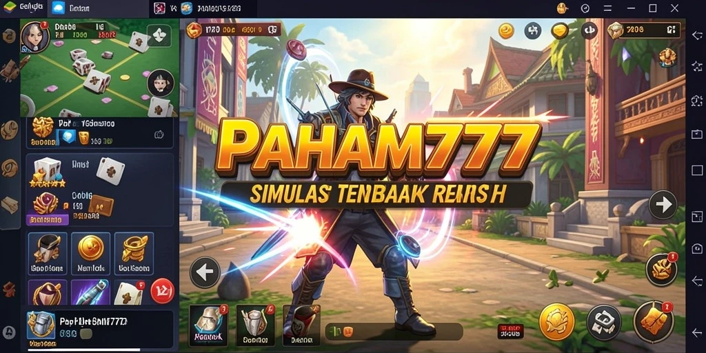 Tampilan gameplay PAHAM777 yang menarik dan realistis.