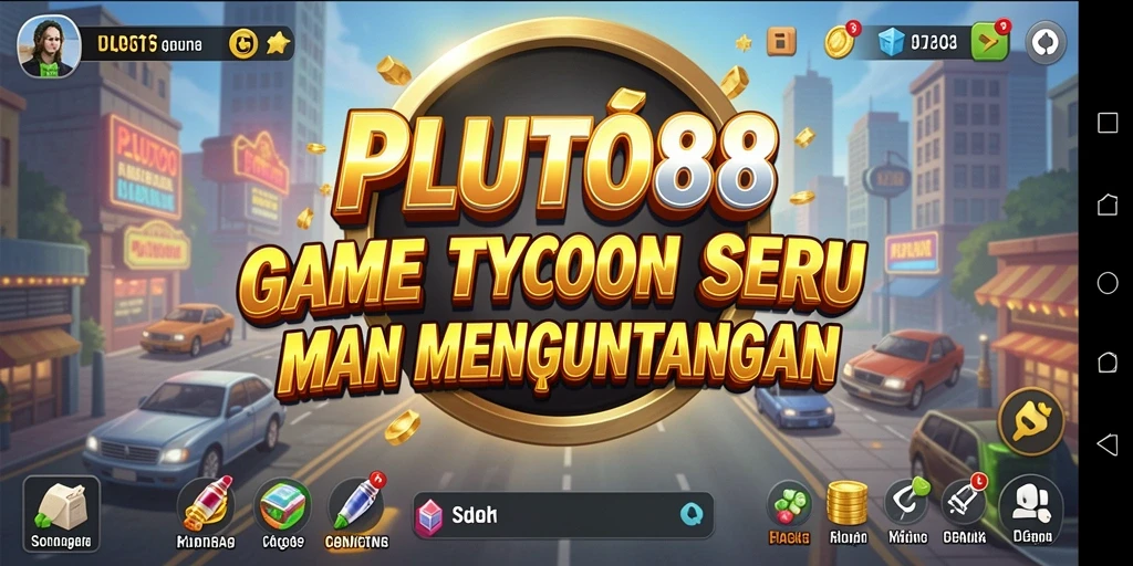 Tampilan menarik dan gameplay menyenangkan dari PLUTO88.