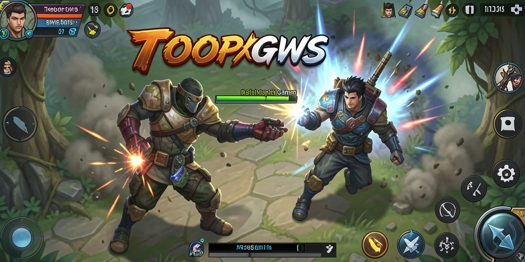 Gameplay TOOPGWS yang seru dan menyenangkan.