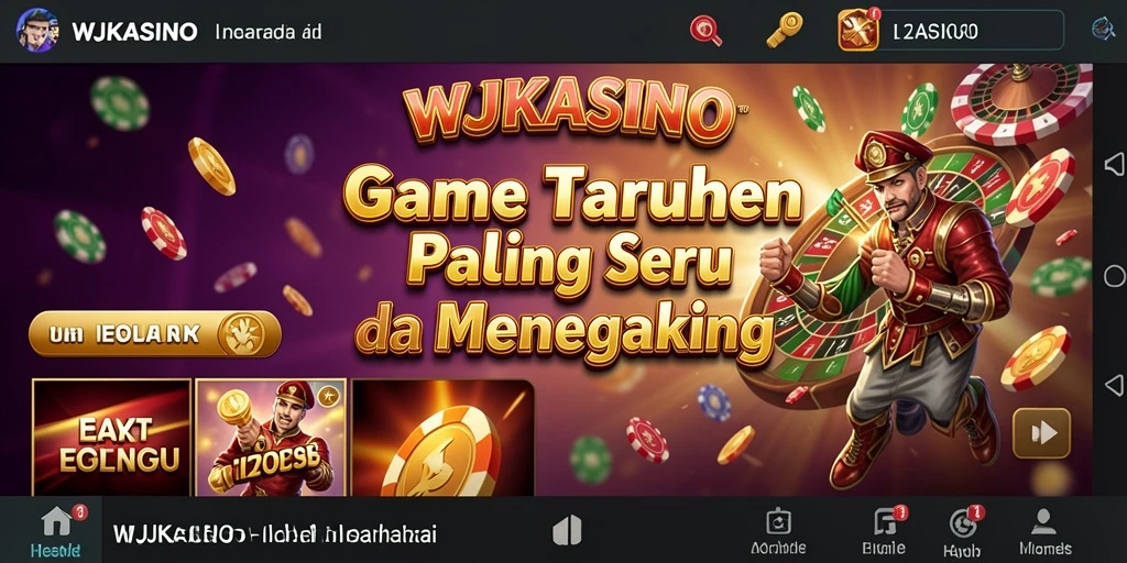 Screenshot gameplay menampilkan aksi seru dalam WJKASINO.